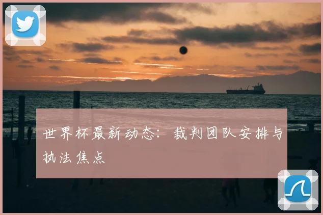 世界杯最新动态：裁判团队安排与执法焦点